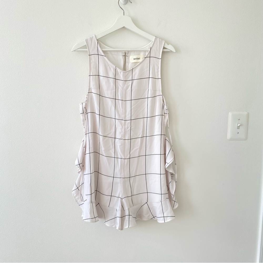 Snidel Women’s Ruffle Romper